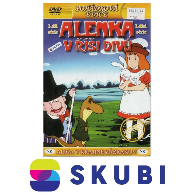 DVD Alenka v říši divů / Alica v krajine zázrakov -3. díl - česky, slovensky