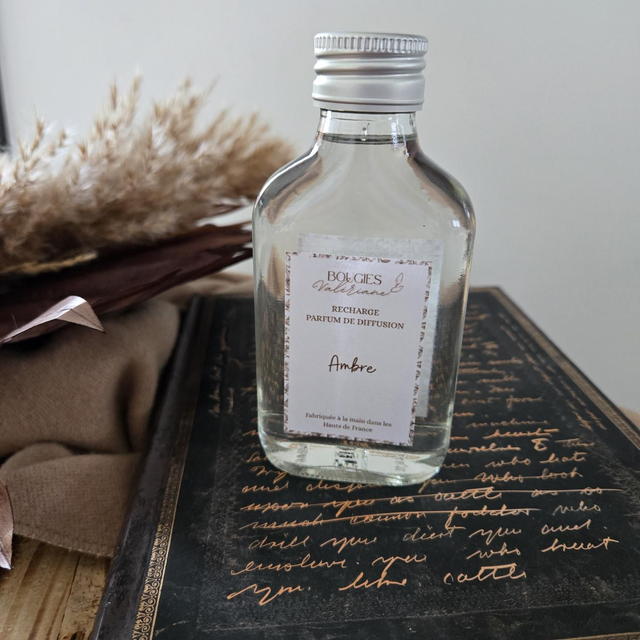Recharge parfum de diffusion Ambre 100ml