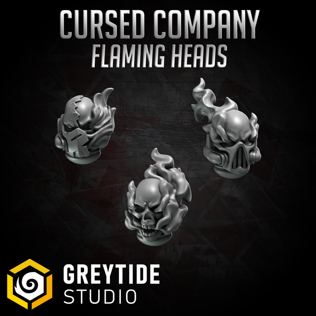 Flaming Heads (Cursed Company)