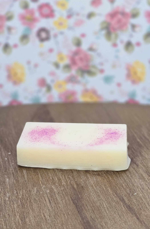 Fondant rectangle senteur monoï pêche .