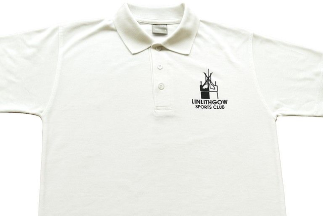 Adult's White Polo Shirt