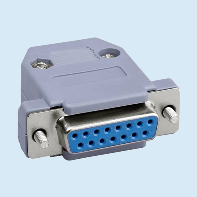 Conector Db15 Hembra Volante Plateado