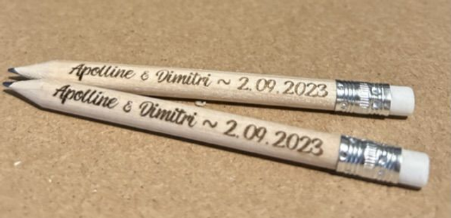 Crayon Bois Personnalisé