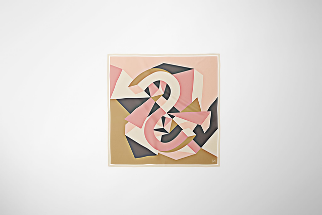 POCHETTE IN SETA "SPECCHIO ROSA" - ARTE IN SETA