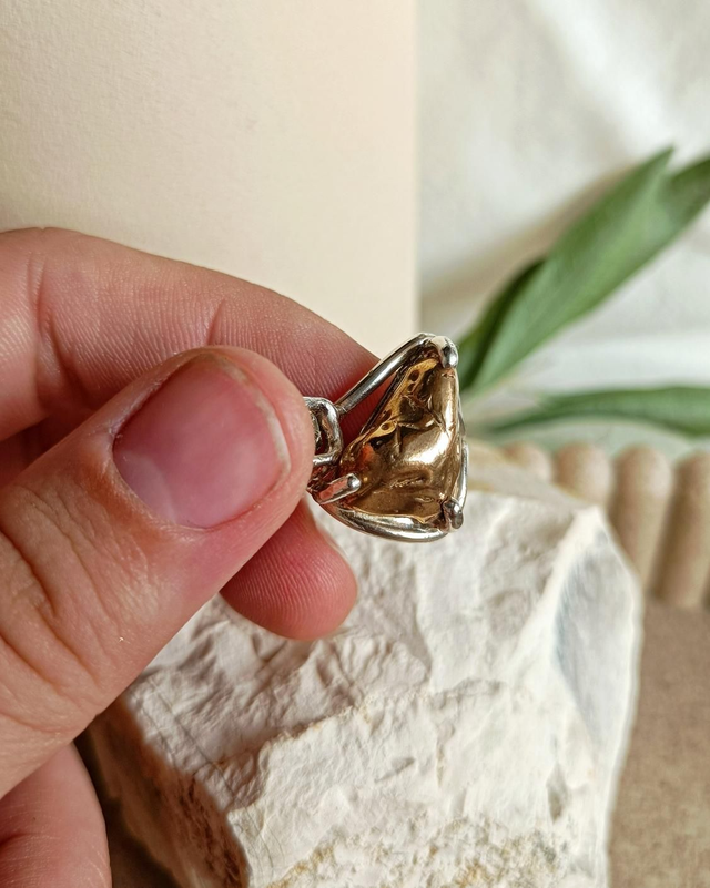 Anello "Pietra" e Pirite