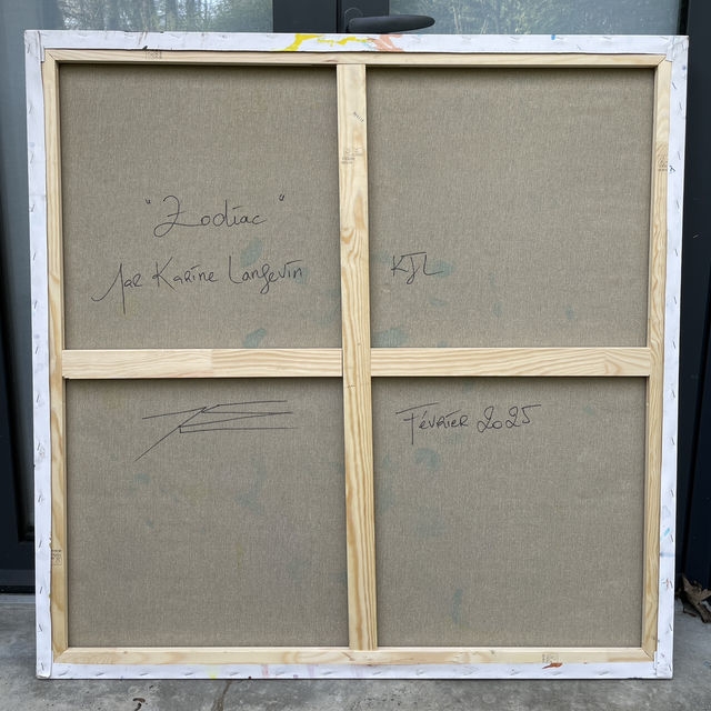 Zodiac - 100x100cm - 2025