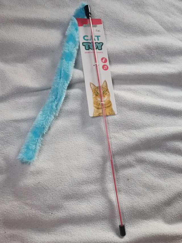 Canne chat grelot 