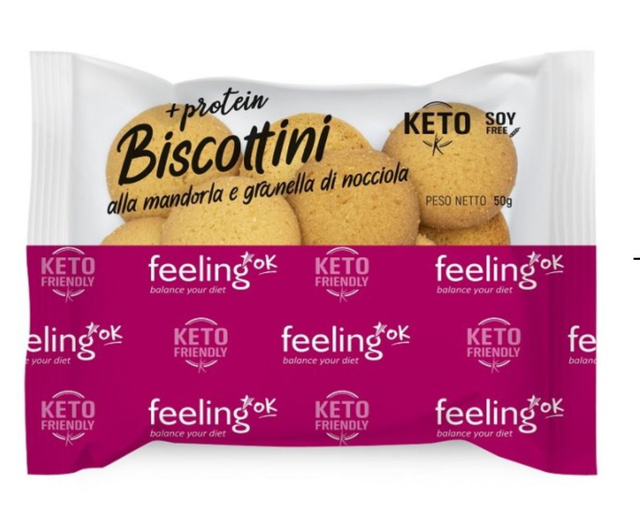 BISCOTTINI ALLA MANDORLA E GRANELLA DI NOCCIOLA+PROTEIN