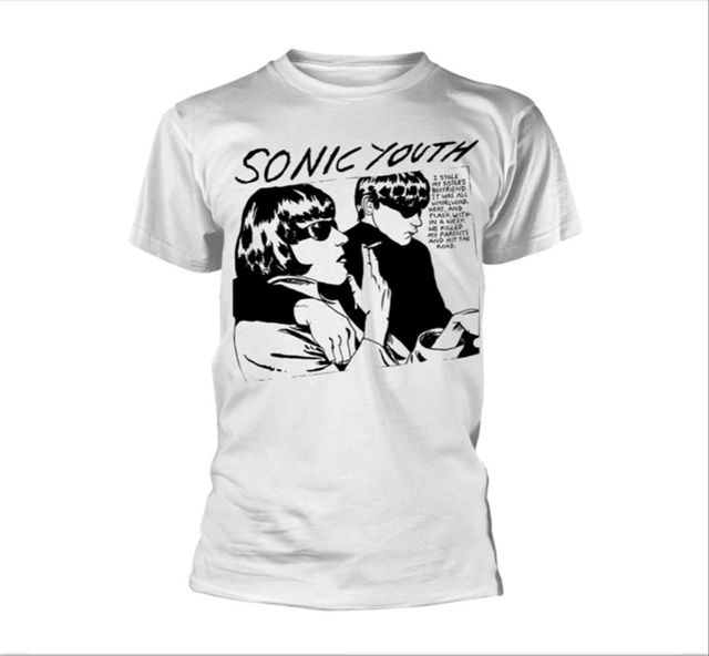 SONIC YOUTH Goo Tee Blanc