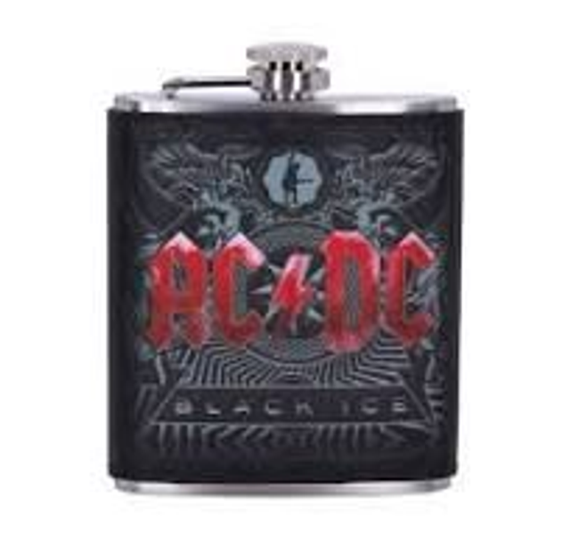 ACDC BLACK ICE HIP FLASK