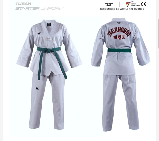 Taekwondo Dobok Embroidered Back/ club logo