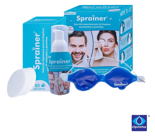 Limpiador de párpados y pestañas 