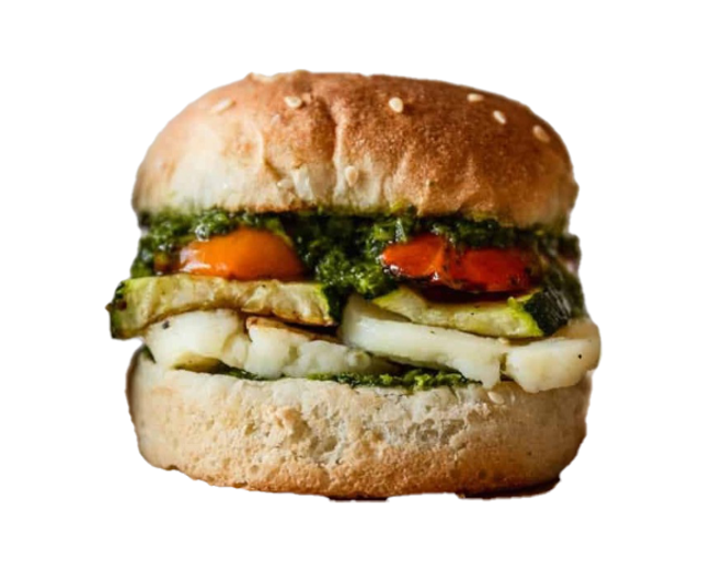 Pesto &amp; Haloumi (Vegetarian)