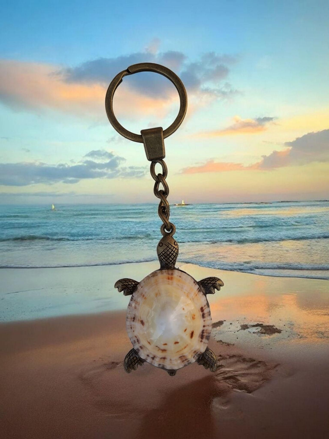 Porte clé tortue marine 