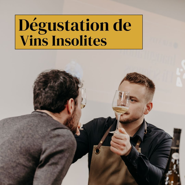 Soirée Vins Insolites - Prochaine date : 26 Novembre 2025