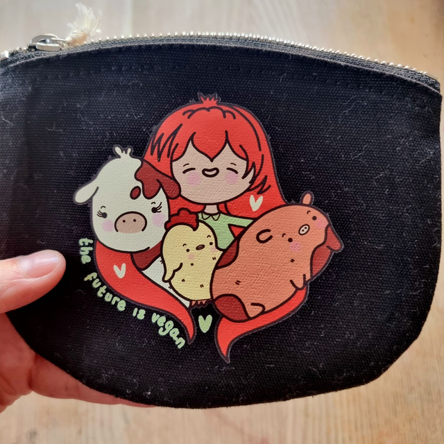 'Future is Vegan' Purse