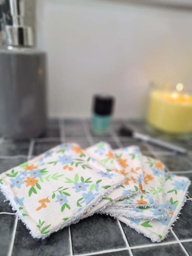 Lingettes lavables - Douceur printanière