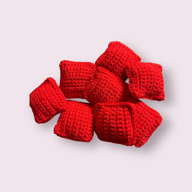 Coussin ou Oreiller Rouge à l’unité 
