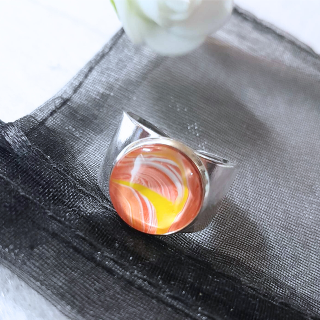 SUNNY - Bague ajustable - Large argentée 