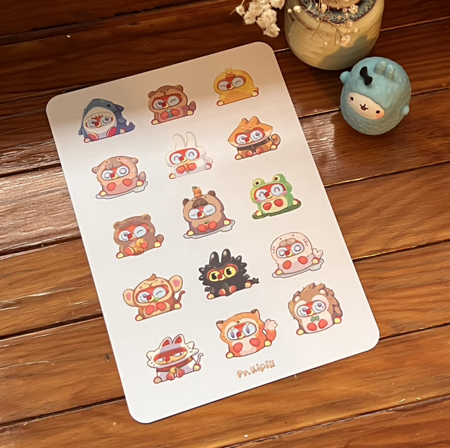 Affiche - Pr.Kipik Cosplay d'animaux