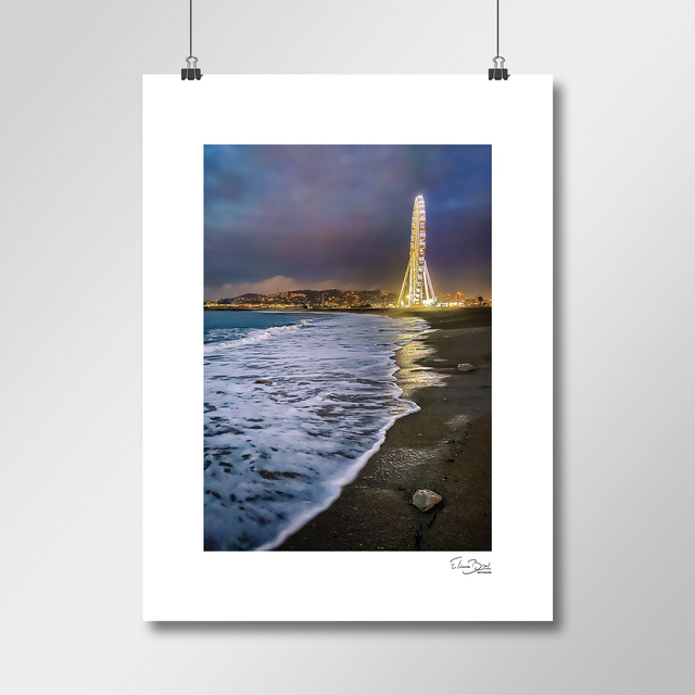 Affiche « Lumière sur l&#039;eau »