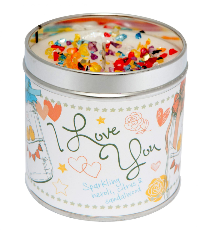 I Love You Candle By Best Kept Secrets