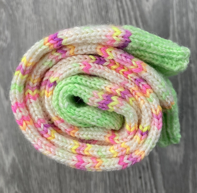 &#039;Neon party&#039; Socks - Luxury Merino Wool - UK 5-7