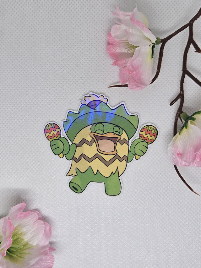 Ludicolo | Holographic Sticker