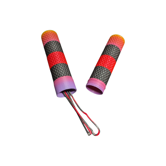 Reds, Lilac and Black String Tube ©