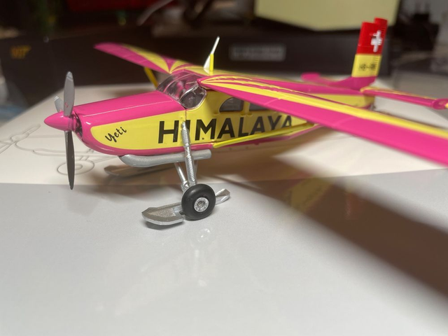 Pilatus PC-6 Porter "Yeti" HB-FAN Metallmodell