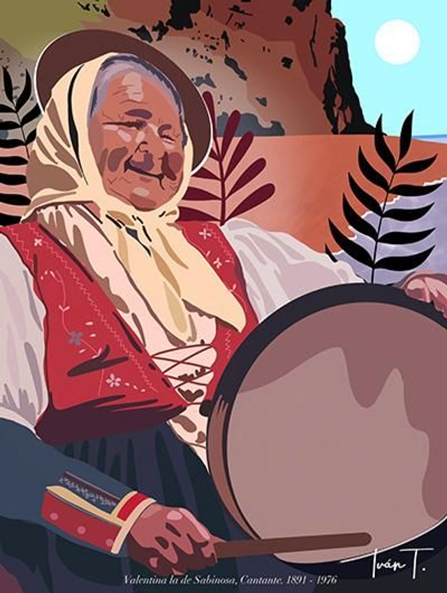 Mujeres Canarias - Valentina la de Sabinosa