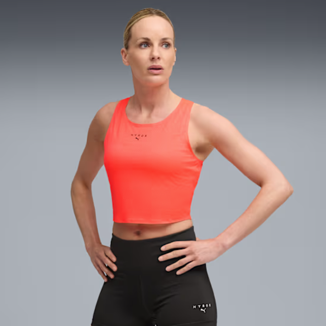PUMA x HYROX ULTRASPUN Crop Tanktop Damen