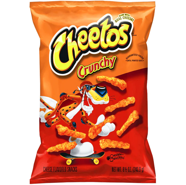 Cheetos Crunchy LARGE SHARE BAG (226g)