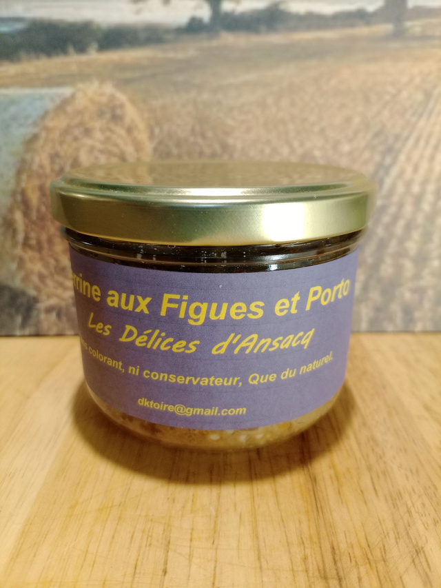Terrine aux Figues et Porto.