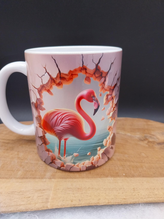 Mug  flamand rose 