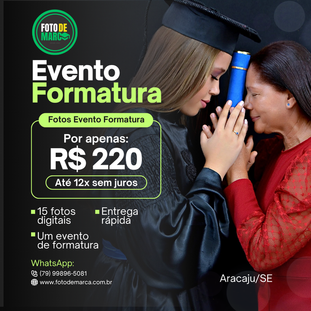 Cobertura Fotográfica de Formatura