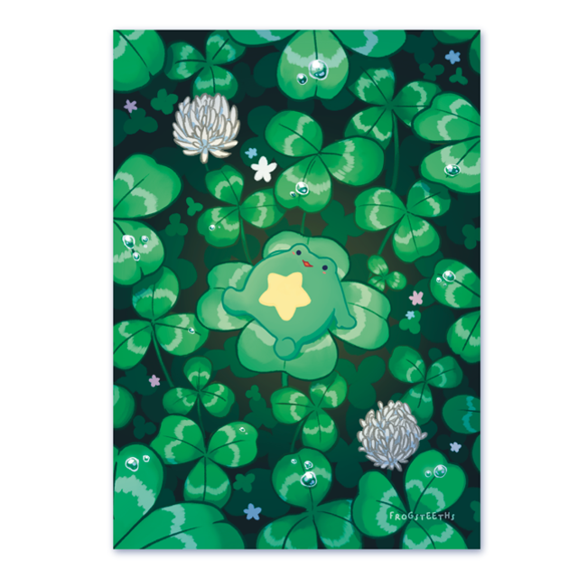 art print - Clover field 🍀