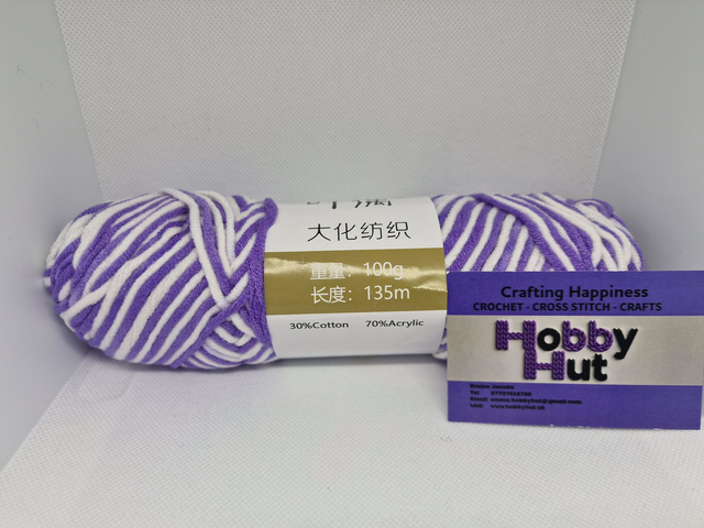 Dahua Textile Cotton Mix Yarn 100g