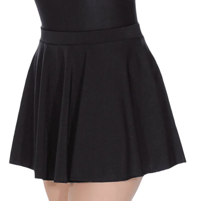 Roch Valley Lycra Circular skirt - BLACK