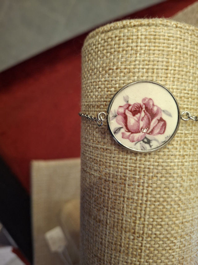 Bracelet vaisselle La Rose