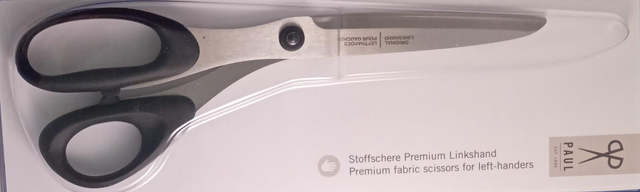 Paul: linkshandige stoffenschaar