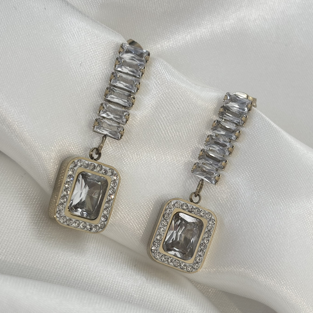 Boucles d’oreilles Celina cristal 