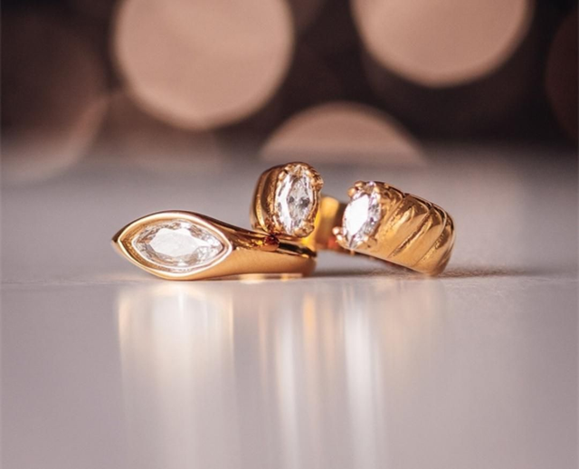 Bague Adore acier inoxydable 