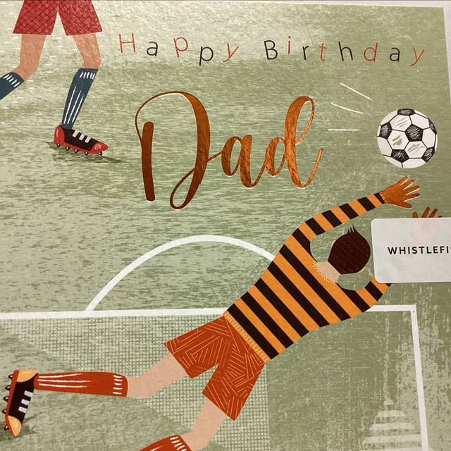 Birthday Relative Dad - Football WF