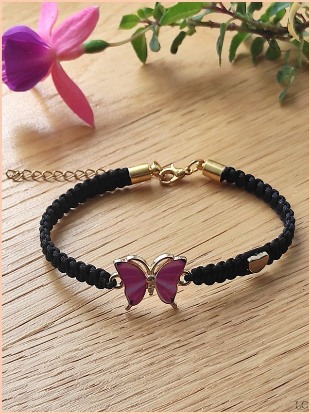 Terrie - Papillon rose