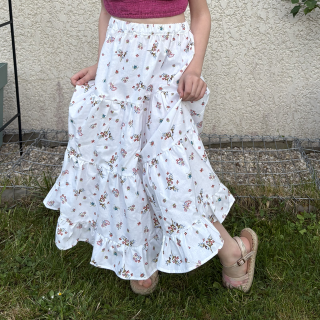 Jupe Provençale - Fayence rouge