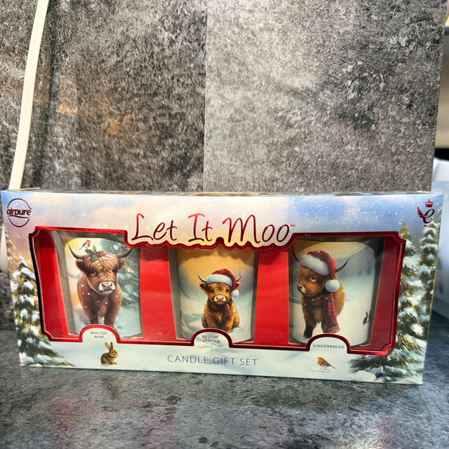Let it moo 3 candles