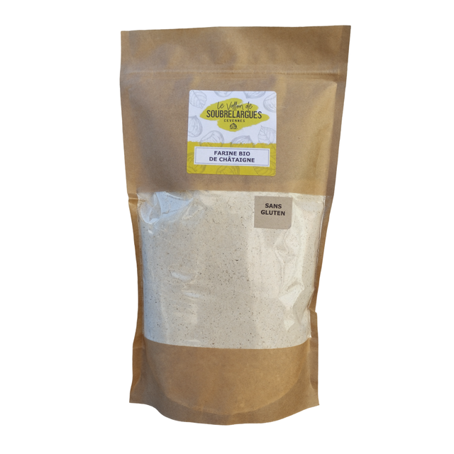 Farine de Châtaigne Bio Sans Gluten Sachet 500g