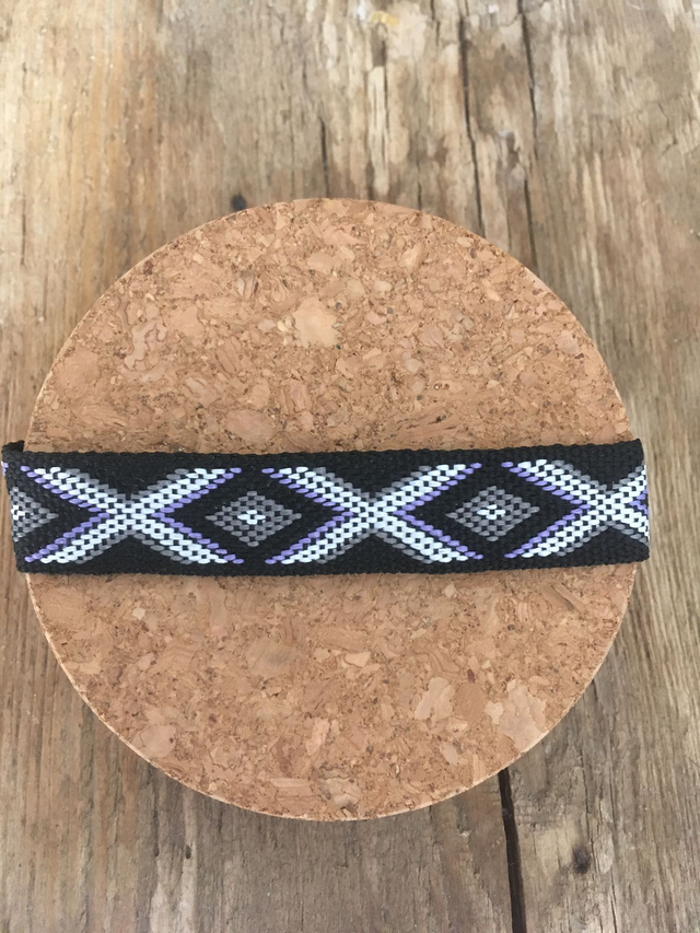 BRACELET RUBAN MOTIF ETHNIQUE