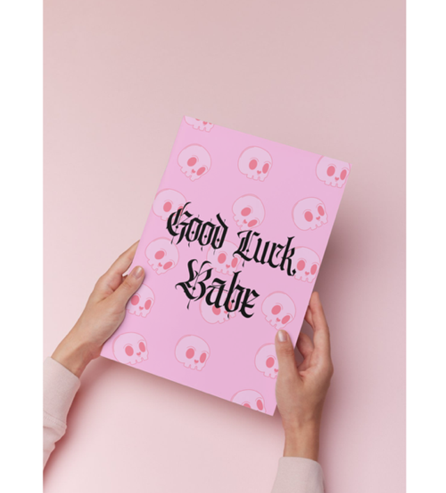Good Luck, Babe Art Print
